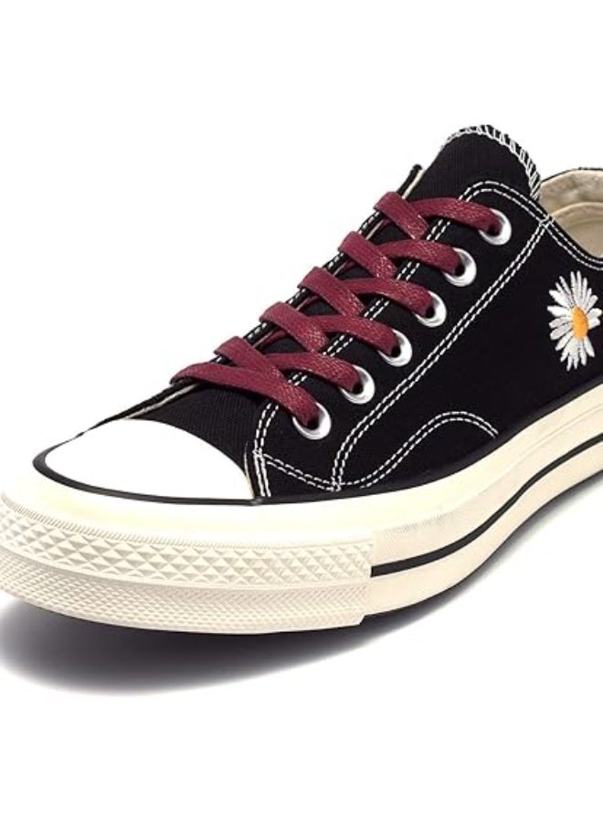 اربطة احذية مسطحة من القطن المشمع للاحذية الطويلة والاحذية الرياضية للرجال والنساء - والأحذية ذات الرقبة الطويلة والفساتين - متوفرة زوجان باطوال وألوان متعددة - Image 4